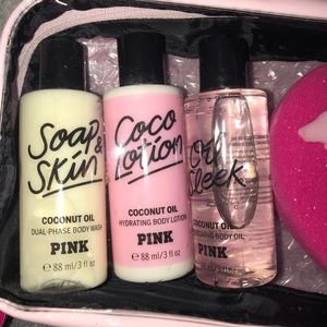 PINK Victoria's Secret Other - PINK Travel Kit 🥥 PINK Victoria's Secret Other - PINK Travel Kit 🥥